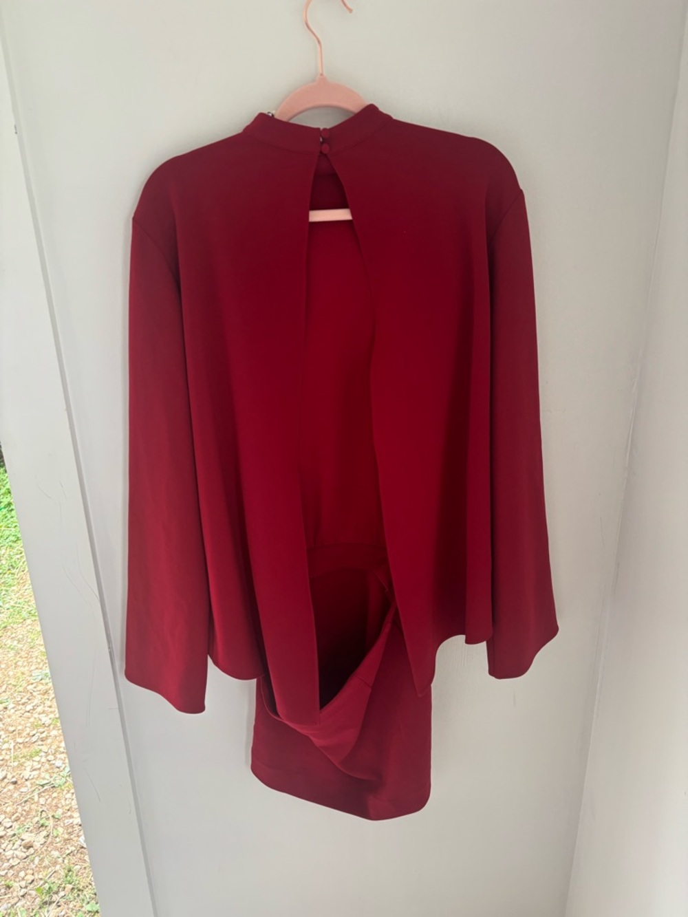 NWT SER.O.YA XS Mave Red Open-Back Blazer Mini Dress - Picture 4 of 4